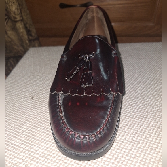 Classic Bass Burgundy QuimbyTassel Loafers for Men In A Size 13M. EUC. main image 9